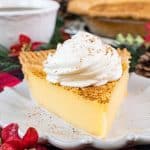 Eggnog Cream Pie Eggnog Cream Pie