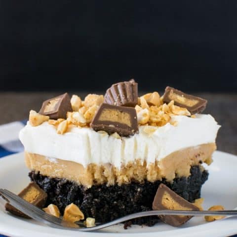 Peanut Butter Brownie Dessert