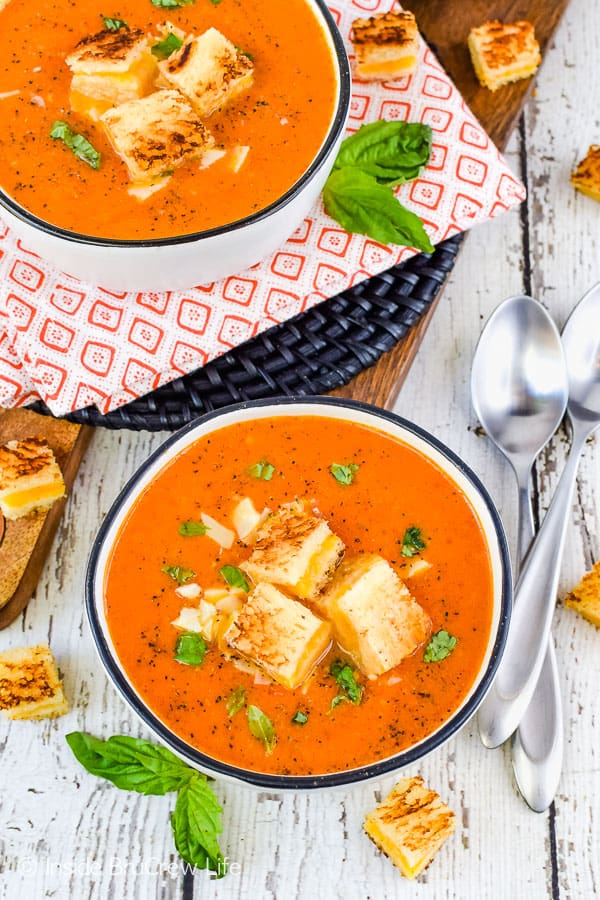 Best Creamy Tomato Soup Recipe {30 Minutes} - Inside ...