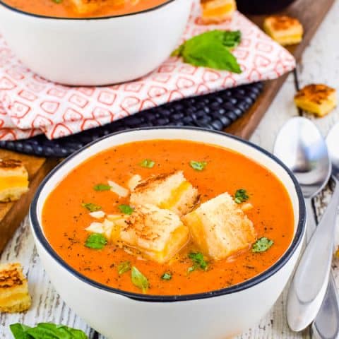 Best Creamy Tomato Soup Recipe 30 Minutes Inside Brucrew Life