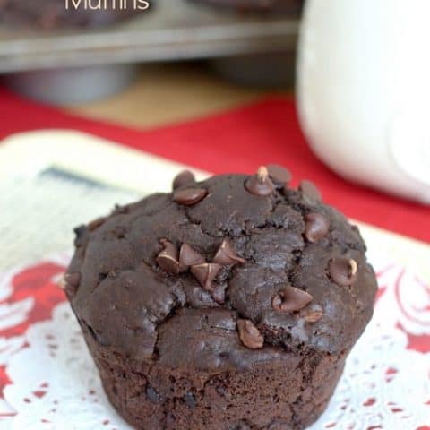 Skinny Chocolate Muffins