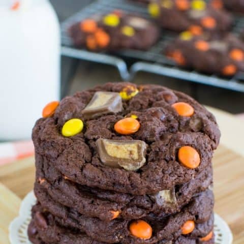 Banana Reese's Cookies