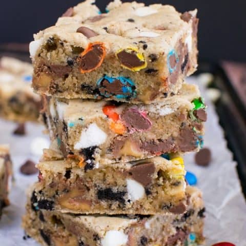 Loaded Blonde Brownies