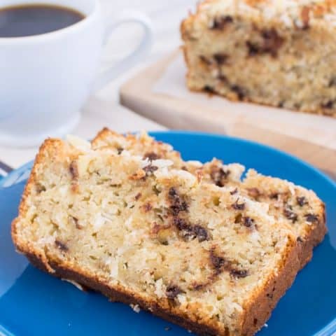 Almond Joy Banana Bread