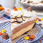 No Bake Chocolate Peanut Butter Pie No Bake Chocolate Peanut Butter Pie