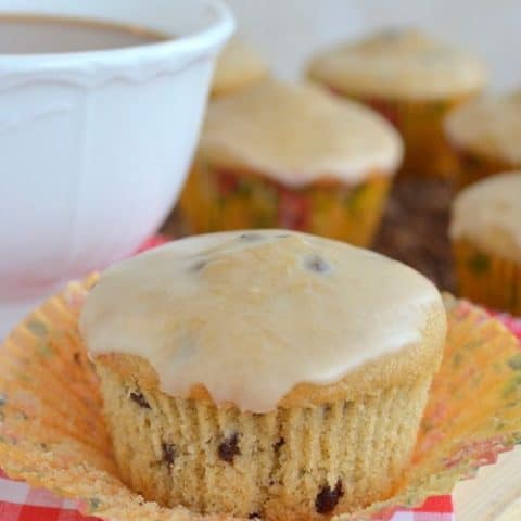 Coffee Chocolate Chip Muffins