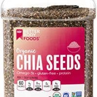 BetterBody Foods Organic Chia Seeds with Omega-3, Non-GMO (2 lbs.)