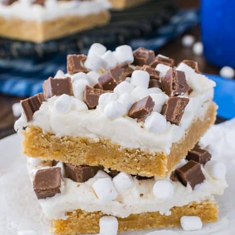 S’mores Sugar Cookie Bars