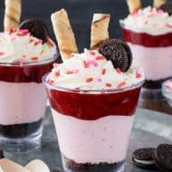 Strawberry Mousse Cheesecake Parfaits - Inside BruCrew Life