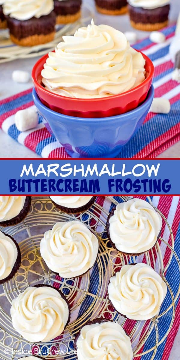 Marshmallow Buttercream Frosting Inside BruCrew Life