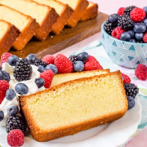 Vanilla Pound Cake