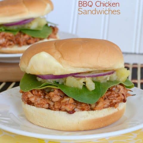 Chipotle BBQ Chicken Sandwiches