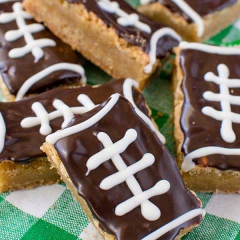 Football Cookie Bars