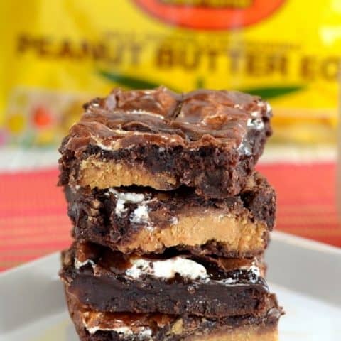 Marshmallow Reese's Brownies