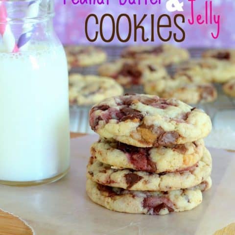 Peanut Butter & Jelly Cookies