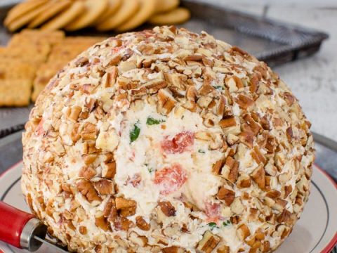 Tomato Basil Cheese Ball