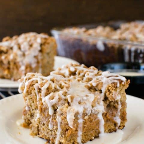 Banana Caramel Coffee Cake