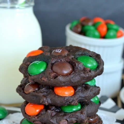 Chocolate Pumpkin Spice Cookies