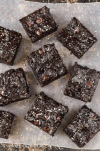 Fudgy Dark Chocolate Zucchini Brownies Recipe - Inside BruCrew Life