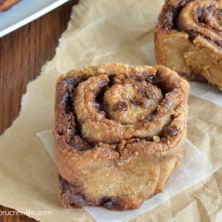 Mocha Chip Cinnamon Rolls