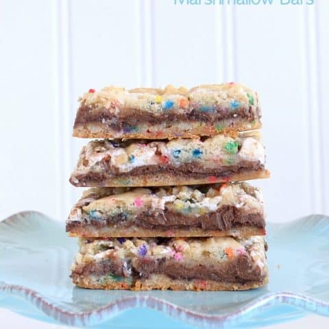 Nutella Marshmallow Bars