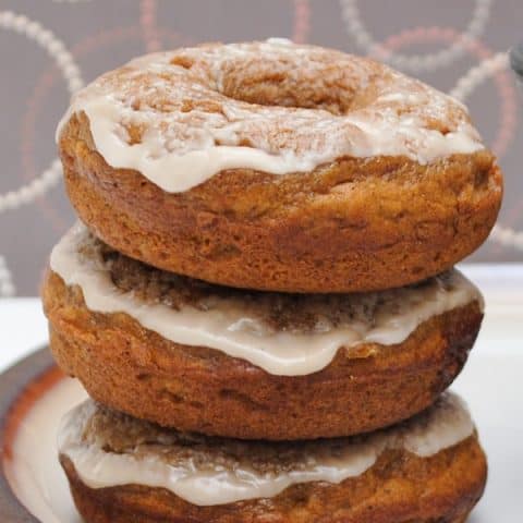 Pumpkin Caramel Latte Donuts