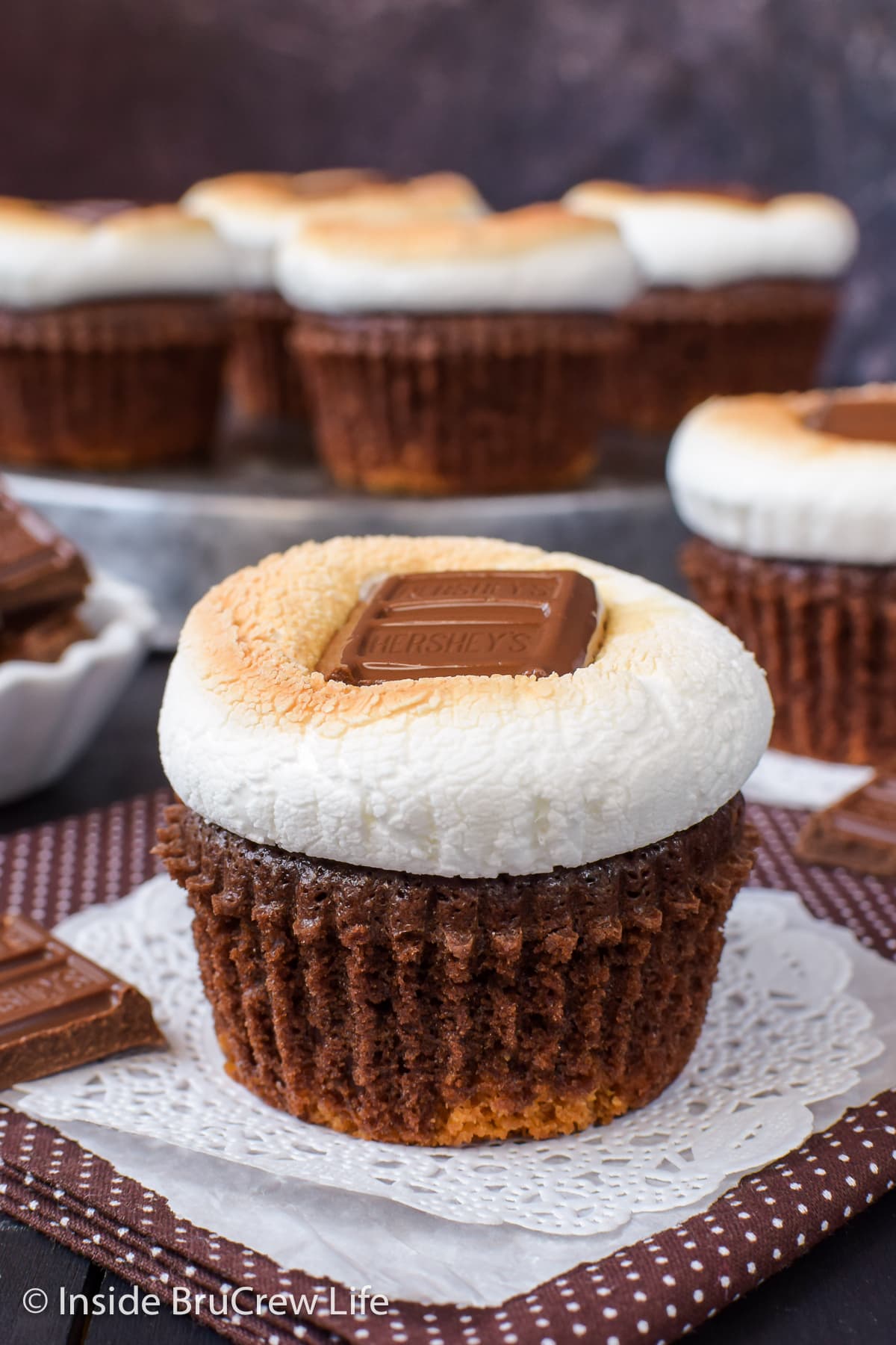 I made THE brownies in a muffin tin, and now I can never go back