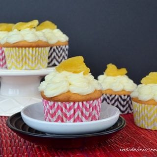 Pineapple Filled Cupcakes