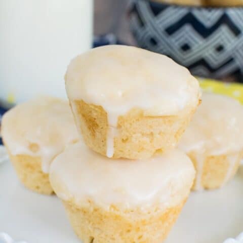 Mini Lemon Donut Muffins
