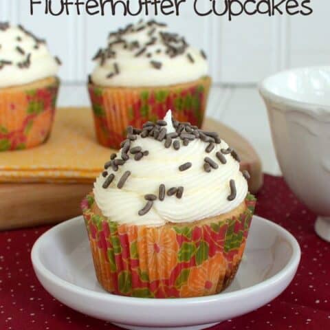 Reese's Fluffernutter Cupcakes