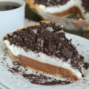 Nutella Cookies and Cream Pie