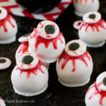 Peanut Butter Halloween Eyeballs - Zombie Eyes