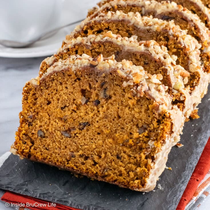 Pumpkin Pecan Bread - Inside BruCrew Life