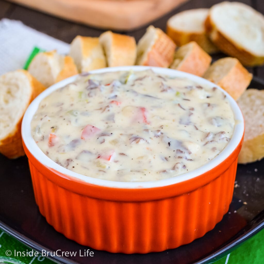 Philly Cheesesteak Dip Inside BruCrew Life