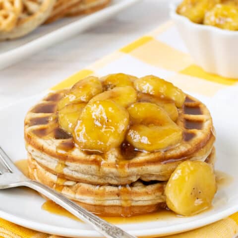 Image for Homemade Banana Waffles