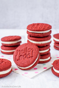 Red Velvet Oreos (Copycat Recipe) - Inside BruCrew Life