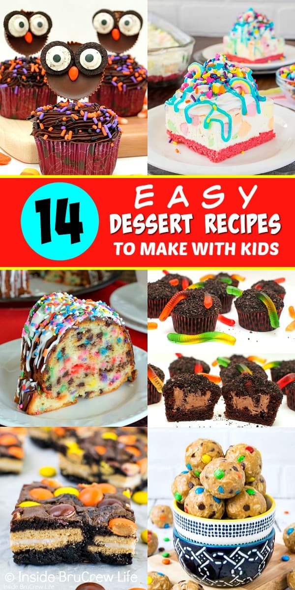 14 Easy Dessert Recipes To Make With Kids Inside BruCrew Life