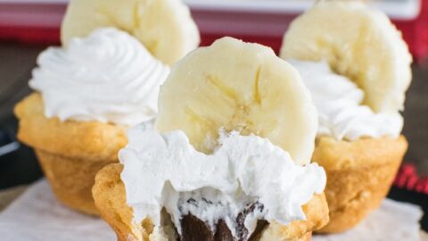 Banana Nutella Crescent Cups Inside Brucrew Life