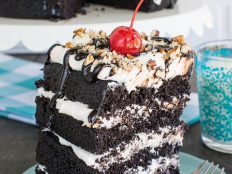 Dark Chocolate Layer Cake Inside Brucrew Life