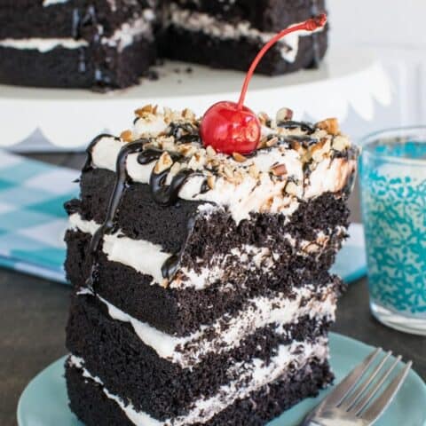 Dark Chocolate Layer Cake