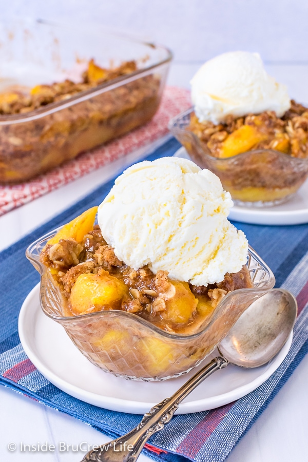 Peach Crisp - Inside BruCrew Life