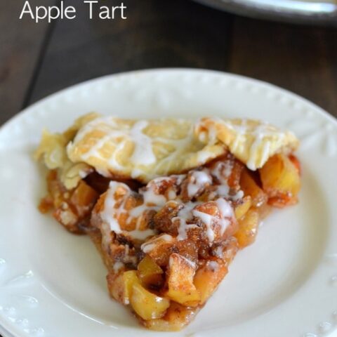 Butterfinger Apple Tart