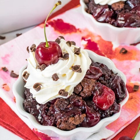 Chocolate Cherry Cobbler Recipe