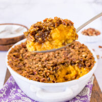 Easy Sweet Potato Souffle Recipe - Inside BruCrew Life