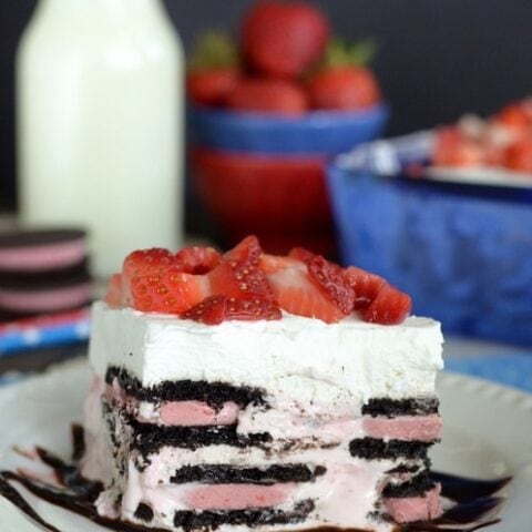 Berry Oreo Icebox Cake