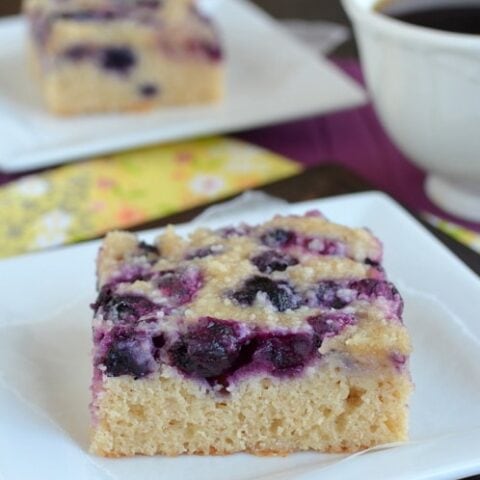 Blueberry Snack Cake