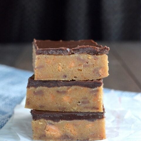 Butterfinger Blonde Brownies