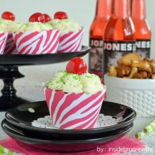Cherry Lime Cupcakes