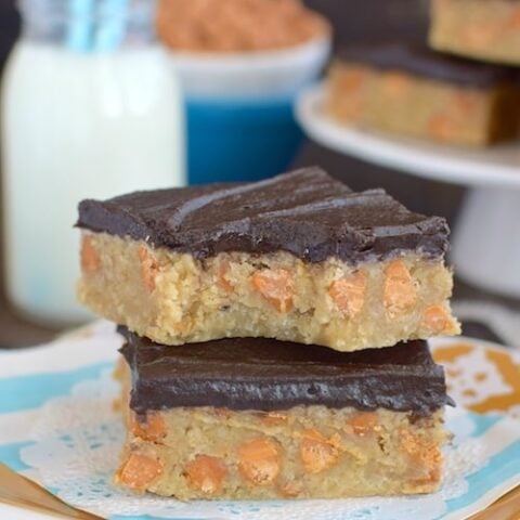 Chocolate Butterscotch Oat Bars