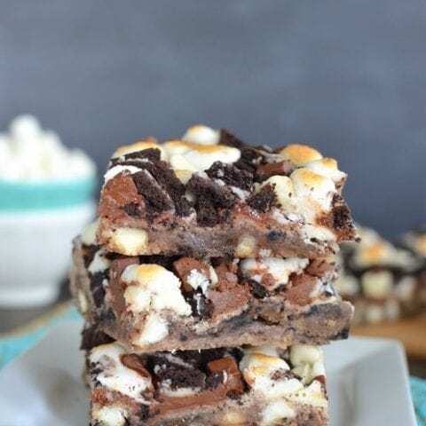 Cookies and Cream S’mores Bars